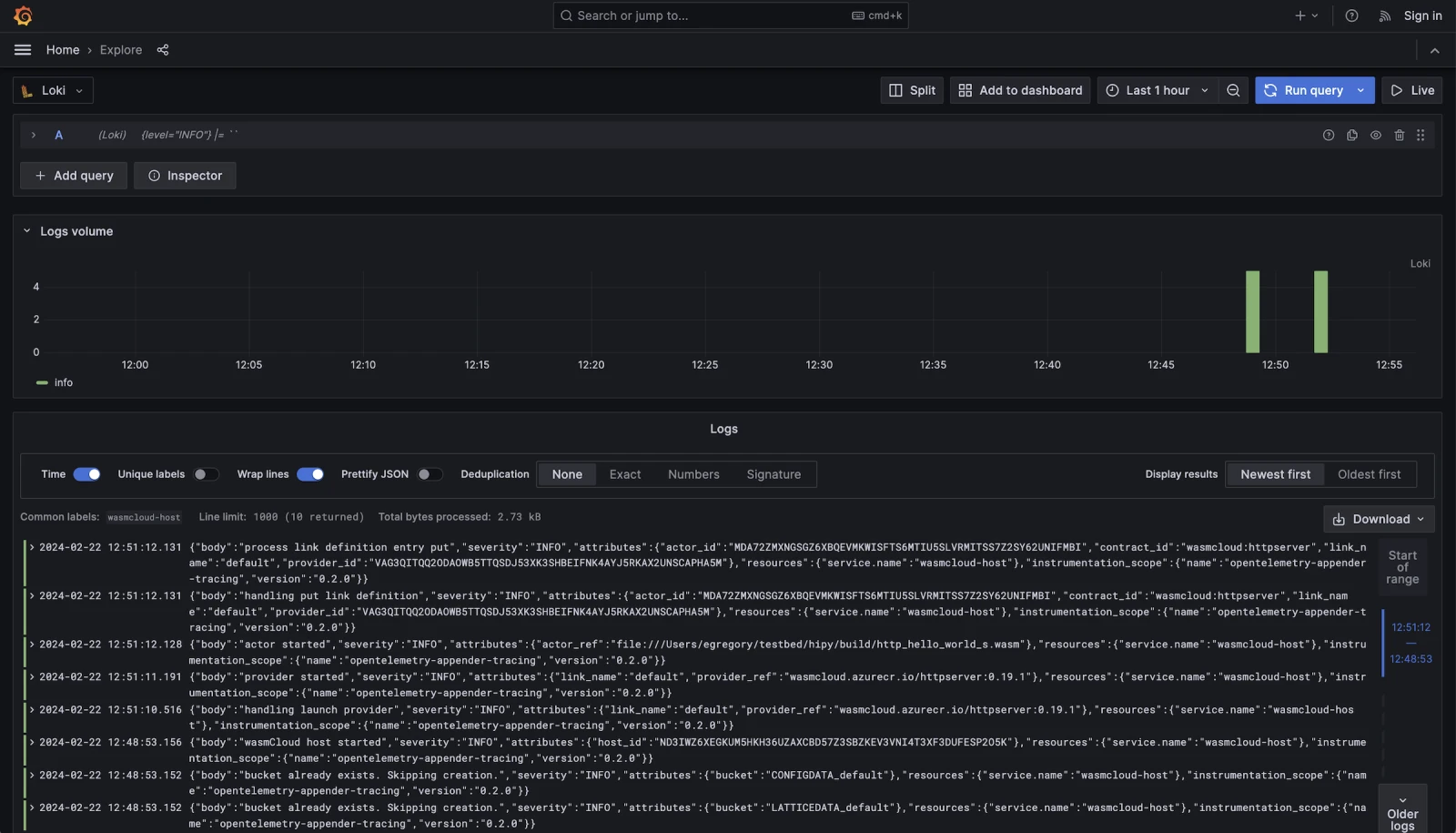 Loki interface